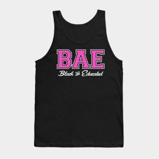 BAE! Black and Educated Tank Top